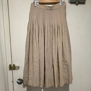 VINTAGE JAEGER WOOL PLEATED SKIRTS SIZE 12